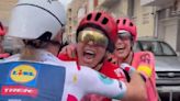 La 'tiktoker' del ciclismo femenino ataca de nuevo: así celebró Alison Jackson su triunfo en LaVuelta