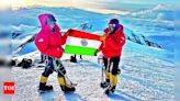 Surat sisters scale North America’s tallest peak | Surat News - Times of India