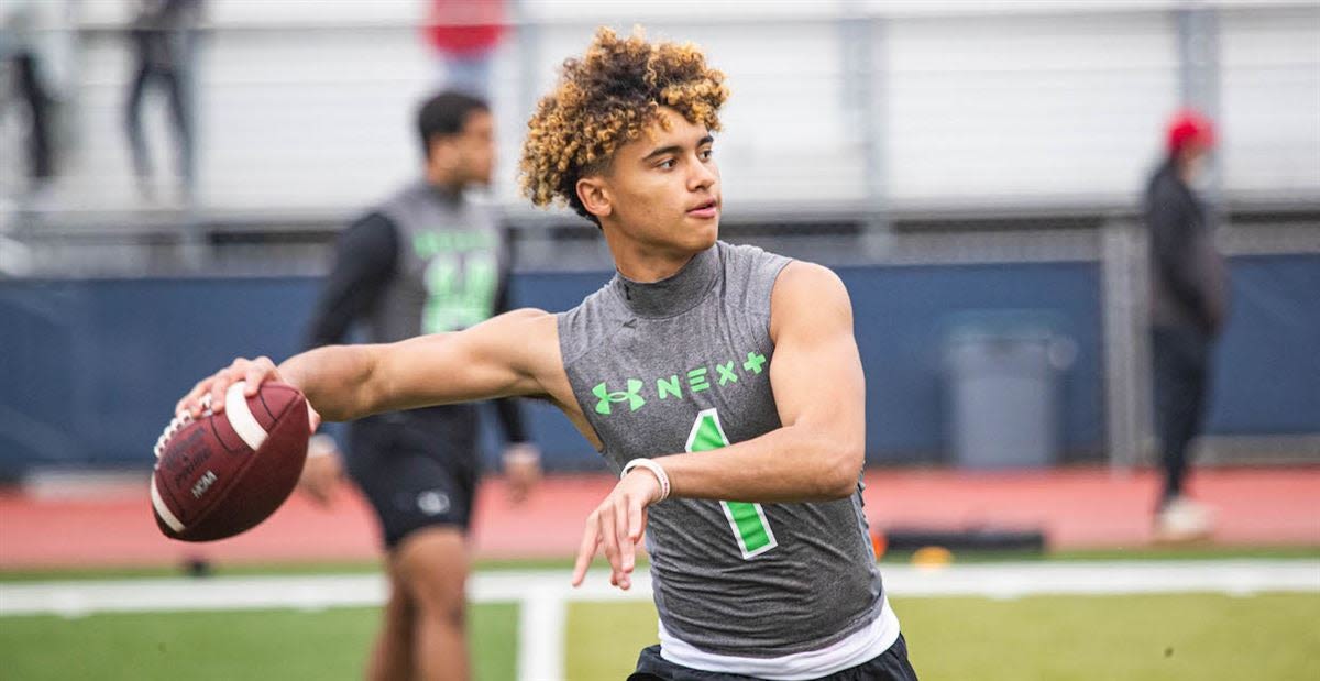 A five-star quarterback just named an official visit to…Indiana?