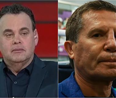 David Faitelson se lanza contra Julio César Chávez: "Deja que tus hijos se hagan responsables" | El Universal