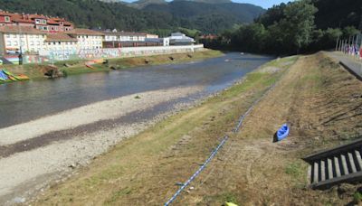 Iniciada la instalación de los cepos de salida para la 86.ª Edición del Descenso Internacional del Sella