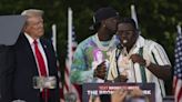Trump appeared on stage at his Bronx rally with two rappers charged in a felony gang case - WTOP News
