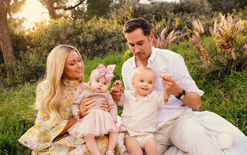 Paris Hilton Shares 1st Photo of Her and Husband Carter Reum’s Daughter London