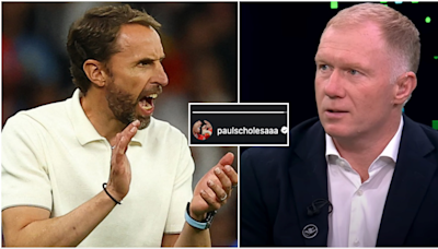 Paul Scholes names 'win-win' future England manager who he thinks should replace Southgate