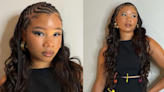 'Euphoria' star Storm Reid is 'a whole vibe' in Versace safety pin dress: 'So fine'