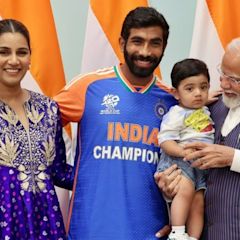 PM Modi cradles Jasprit Bumrah and Sanjana Ganesan’s son Angad in adorable photo: ‘Incredibly special morning’