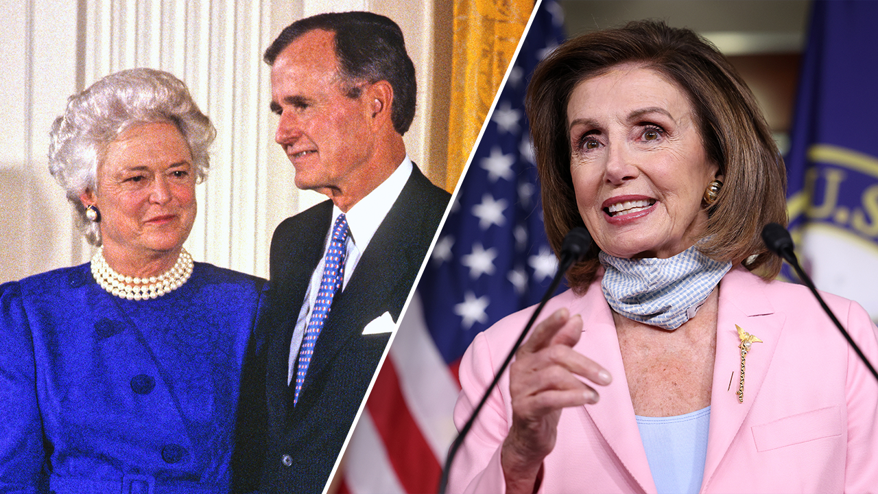 Pelosi gushes about warm relationship with Bush family amid Biden turmoil