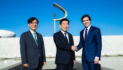 Presidente da Assembleia Nacional da Coreia do Sul visita Memorial JK