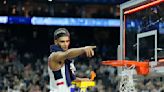 Champion UConn shooting guard Andre Jackson works out with Celtics