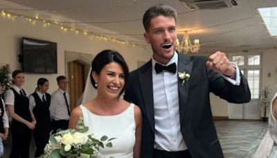 The Apprentice star Jack Davies marries long-term girlfriend Ellie