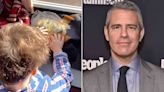 Andy Cohen Tells Son, 4, About 'Vanderpump Rules' Drama as He Admires 'Glittery' TomTom Sweatshirt