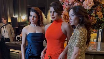 Samantha, Priyanka Chopra shine at Citadel Honey Bunny London screening