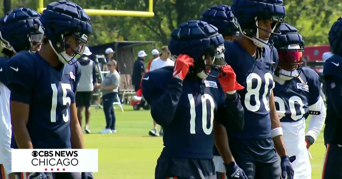 Chicago Bears receivers fight to show they belong during day 7 of training camp