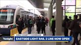 Light rail opens long-awaited East Link extension