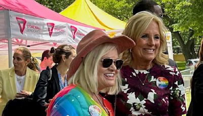 Jill Biden tells audience at Pittsburgh Pride event ‘your president loves you’