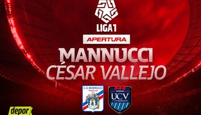 Mannucci vs César Vallejo EN VIVO vía GOLPERU: a qué hora juegan por el Torneo Apertura
