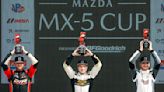 Wagner motors to MX-5 Cup race one victory at Road America