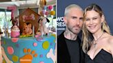 Behati Prinsloo Celebrates Daughter Dusty's 7th Birthday with Puppy-Themed Cake and Paint Party