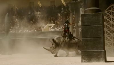 ‘Gladiator 2’: los rinocerontes en la arena demostraban el poder de Roma sobre el mundo