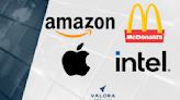 Amazon, McDonald’s e Intel anuncian resultados trimestrales; Apple rompe récord