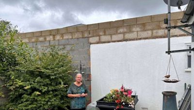 Neighbours row over ‘prison’ wall which ‘blocks out sunlight’