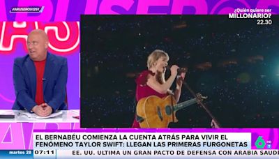Alfonso Arús, del concierto de Taylor Swift en el Bernabéu: "Estoy seguro que Isabel Pantoja pide más cosas"
