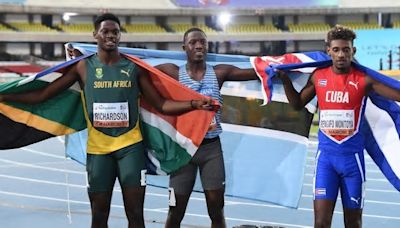 WATCH: Benjamin Richardson upsets Wayde van Niekerk in SA Champs 200m final and qualifies for Paris Olympics