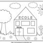 Coloriage Ecole