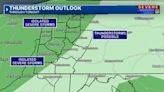 Showers, scattered storms continue overnight