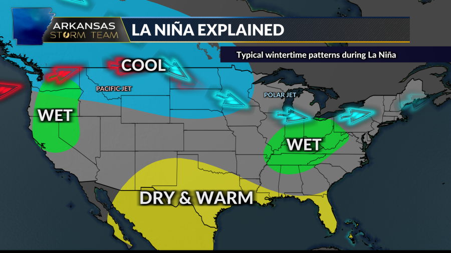 AST Weather Blog: Pattern shift to La Niña possible into the fall and winter