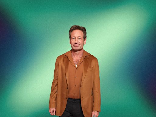 Why David Duchovny wrote in his own nude scene at 63: "I find that funny"