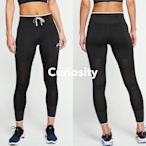 【Curiosity】NIKE 女子跑步慢跑褲頭抽繩緊身褲 貼腿褲Leggings黑色-S號$2980↘$2299免運費