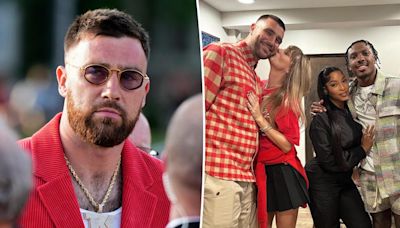 Taylor Swift stays up late to celebrate Travis Kelce, Kansas City Chiefs ring ceremony: ‘Joining the party from Liverpool’