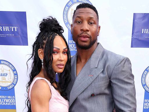 Jonathan Majors Steps Out With Meagan Good for First Major Red Carpet Since April Sentencing