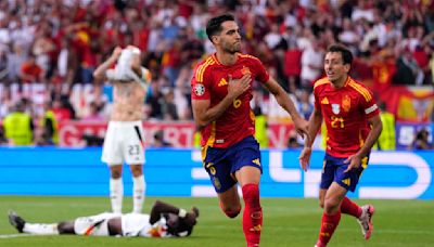 Merino last-gasp goal sends Spain to Euro 2024 semis after dramatic extra-time win over Germany