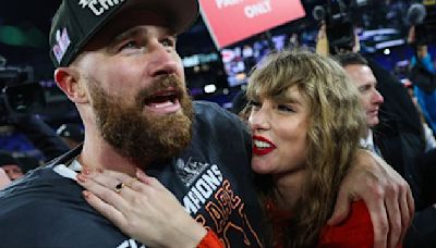 Taylor Swift's Reaction to Spotting Travis Kelce at Her Dublin Eras Tour Show Is So Pure