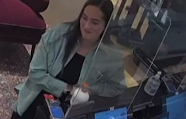 Predator teacher Rebecca Joynes caught smirking as she buys teenage victim £350 Gucci belt before sex