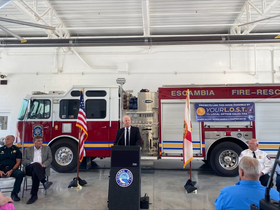 Opening of Beulah Fire Station honors 2 district chiefs