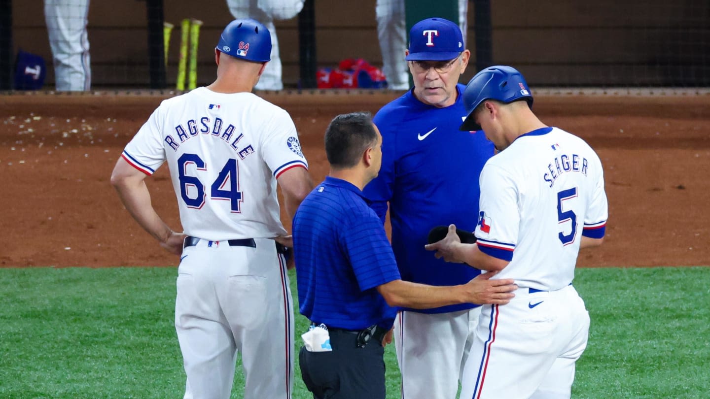 Texas Rangers Offensive Eruption Overshadowed By Corey Seager Injury