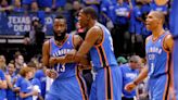 Which former OKC Thunder players made ESPN's top 25 NBA players in 21st century rankings?