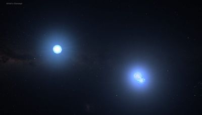 Imagine 3 Stars Orbiting Each Other Every 4 Weeks. It's Real.