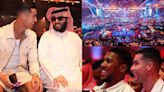 ... Ronaldo shares photos from Oleksandr Usyk's boxing win over Tyson Fury as Al-Nassr star drops video of his pre-fight prediction | Goal.com English Saudi Arabia...
