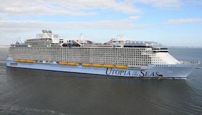 Royal Caribbean's Utopia of the Seas Arrives at Port Canaveral, Florida