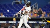 Luzardo throws eight scoreless innings and Chisholm homers as Marlins shut out Brewers 1-0
