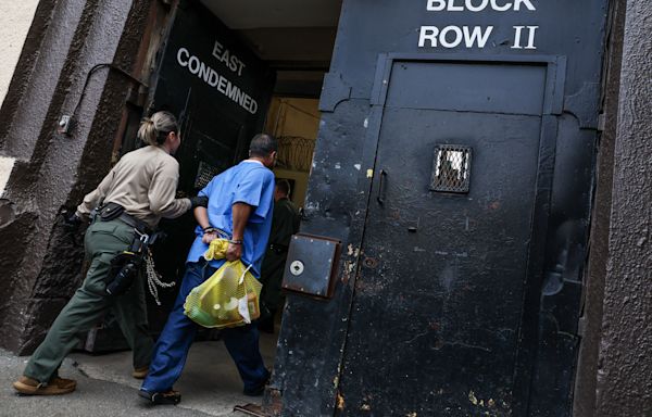 Death row inmates are being transferred out of San Quentin. Chino city officials are sounding the alarm