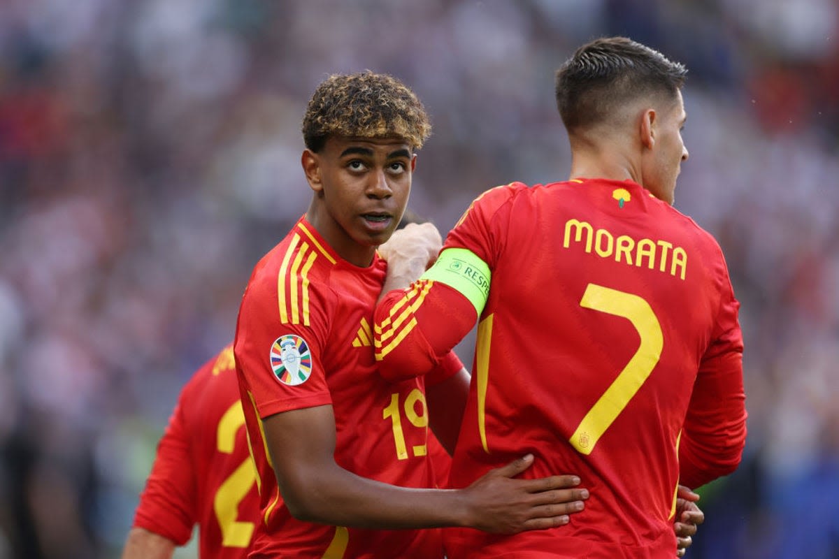 Spain v Italy TV channel, start time and how to watch Euro 2024 fixture online tonight