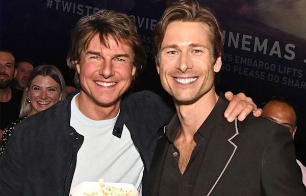 Tom Cruise Teams Up with Glen Powell at 'Twisters' Premiere: ‘When Your Wingman Follows You into the Storm’