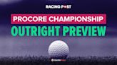 Steve Palmer's free Procore Championship predictions & golf betting tips