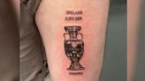 England fan does not regret 'Euro winners' tattoo
