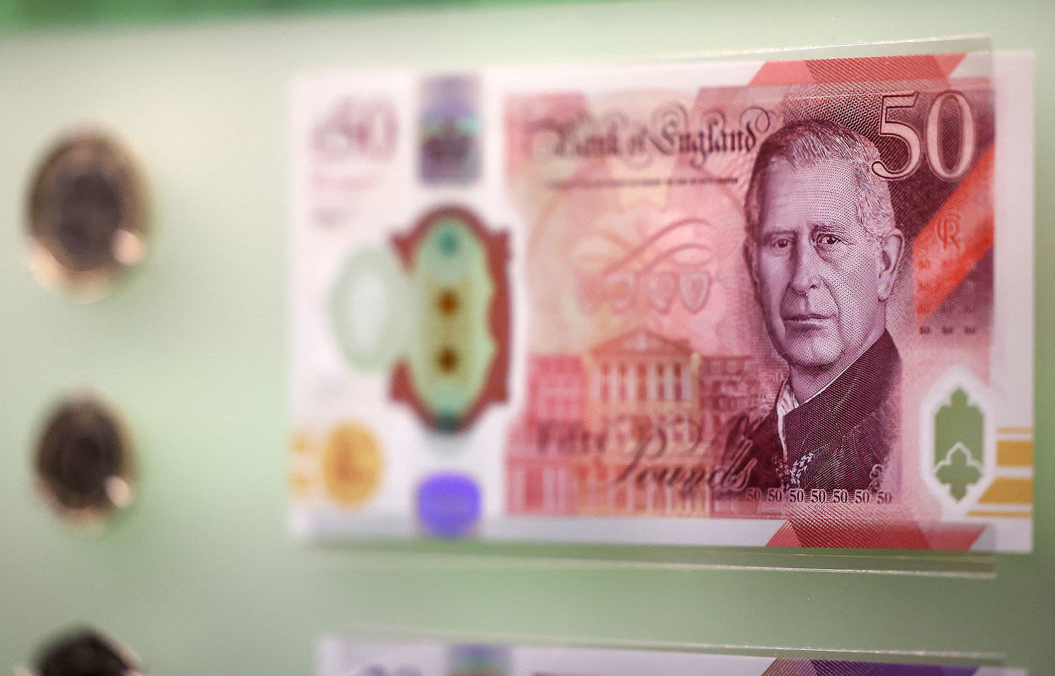 King Charles III banknotes enter circulation for the first time